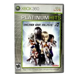 Dead Or Alive 4 XBox 360 Platinum Hits Complete Tested Working